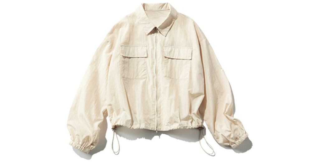 雨でも快適な高機能服-シアーブルゾン