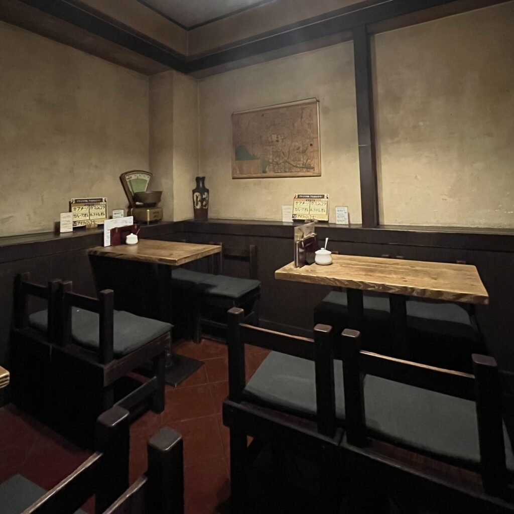 ぶらじる　店内　禁煙席