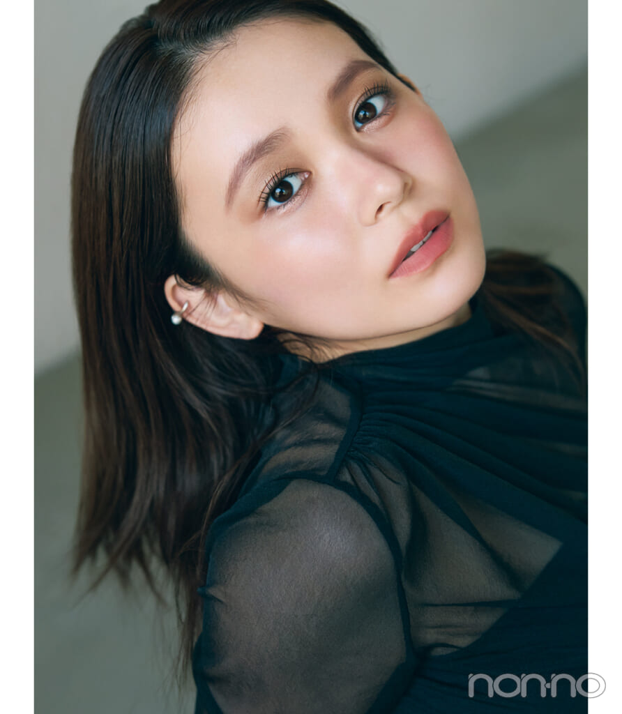 久間田琳加のブラウンメイクモデルカット4