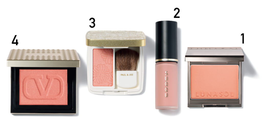 他にもおすすめのオレンジチーク