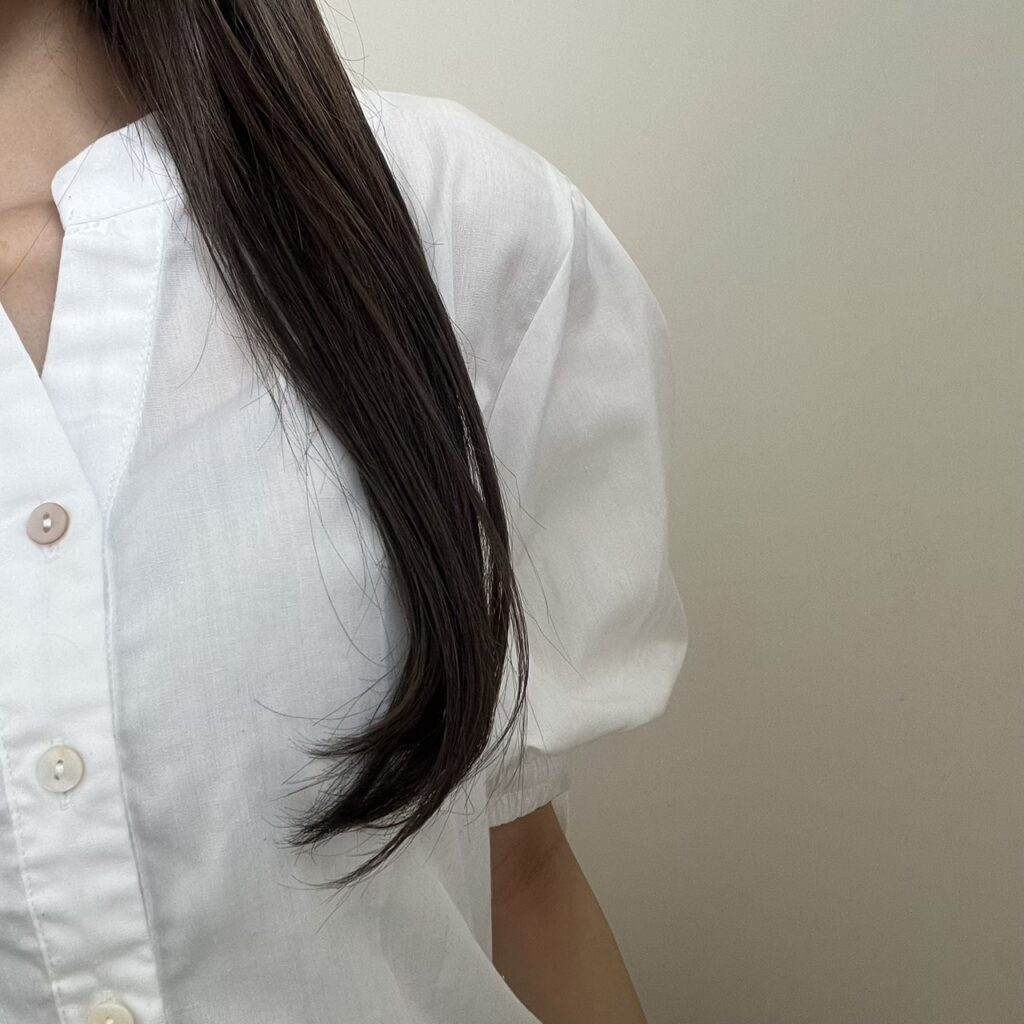 毛先のまとまり具合