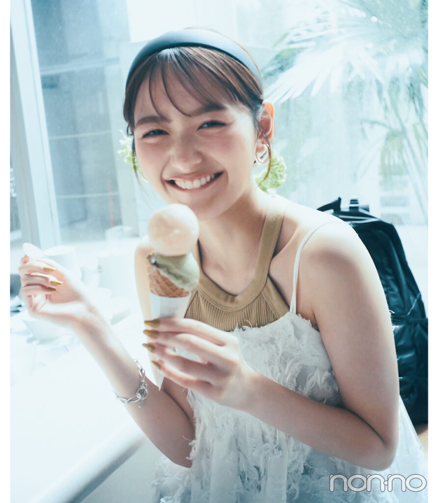 気温35℃の日のコーデ