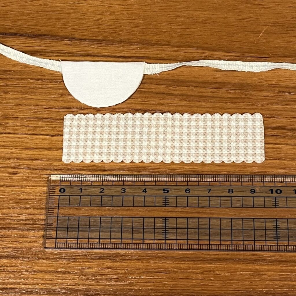 装飾用 リボン 切り出し