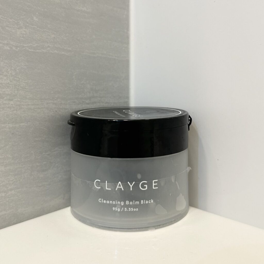 CLAYGE(クレージュ)クレンジングバーム  ブラック 　使用感レポート