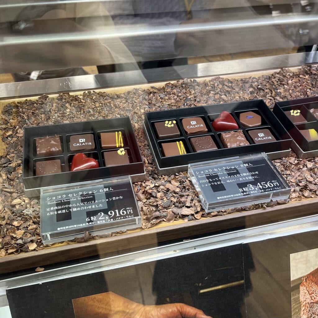 CALATIR（カラティール） 「ショコラ セレクション 6個入り」「ショコラ セレクション 8個入り」