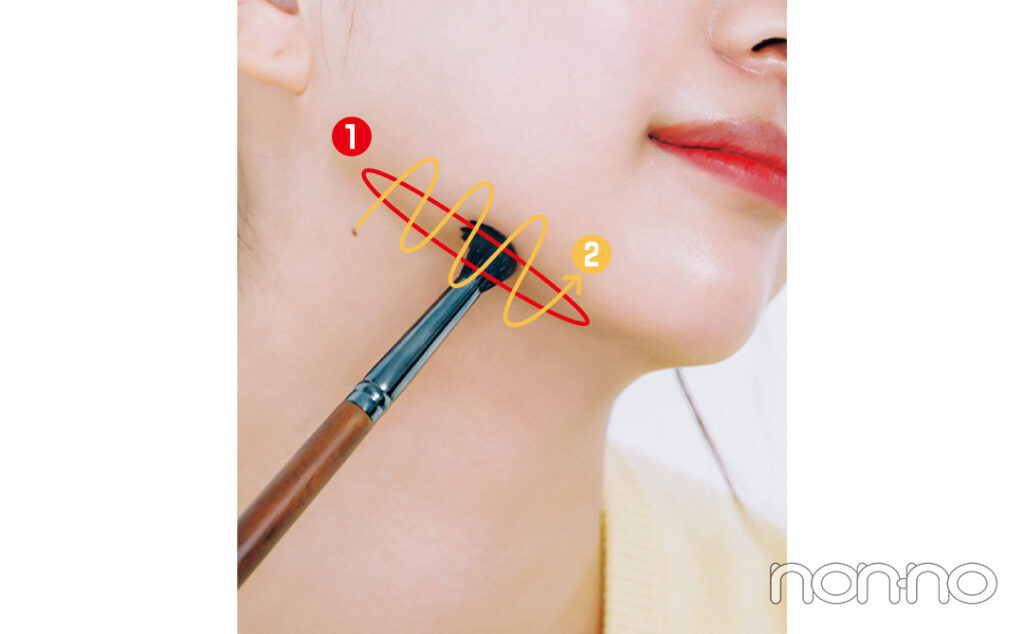 佐藤和奏のバレないシェーディングの基本プロセスカット14