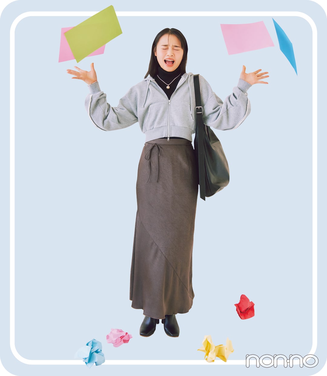 林芽亜里のスタイルアップ着回しモデルカット4-5