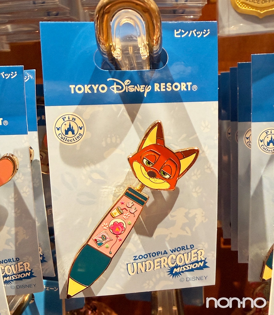 ピンバッジ ニック/¥1200