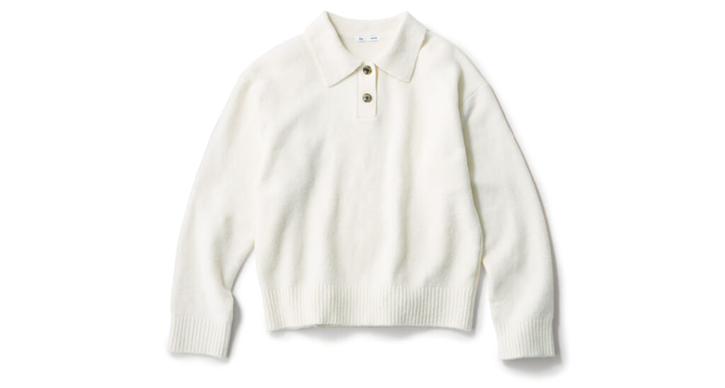 着回したのはGUのニット