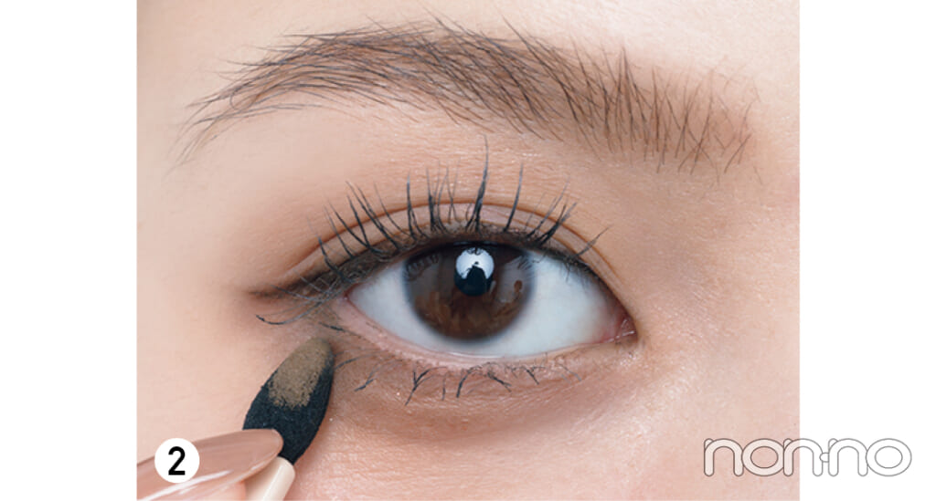 加藤栞の涙袋メイクプロセスカット3−21