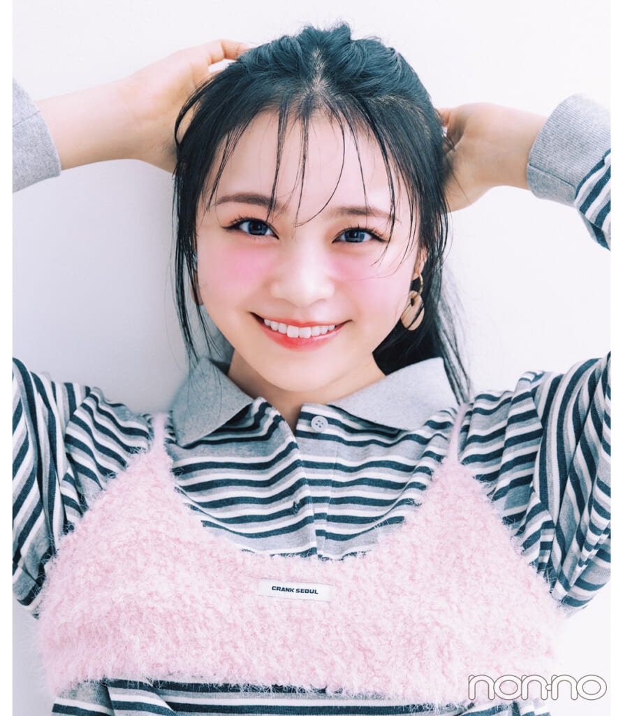 林芽亜里のチークとリップの正解バランスモデルカット2-1