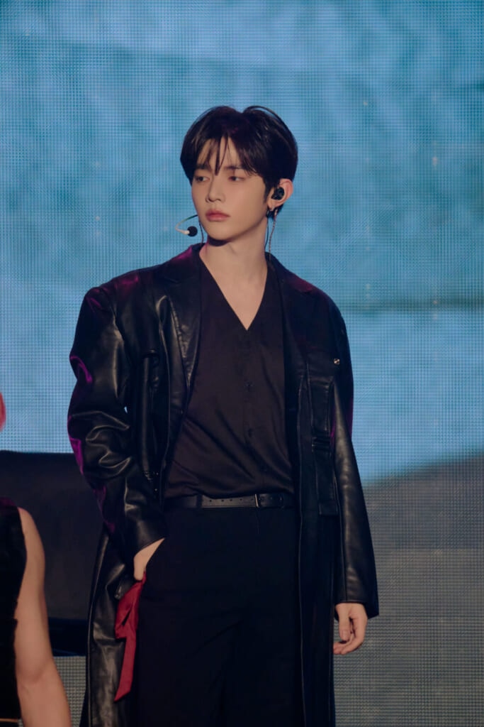 ふとした表情も美しいZHANG HAOさん