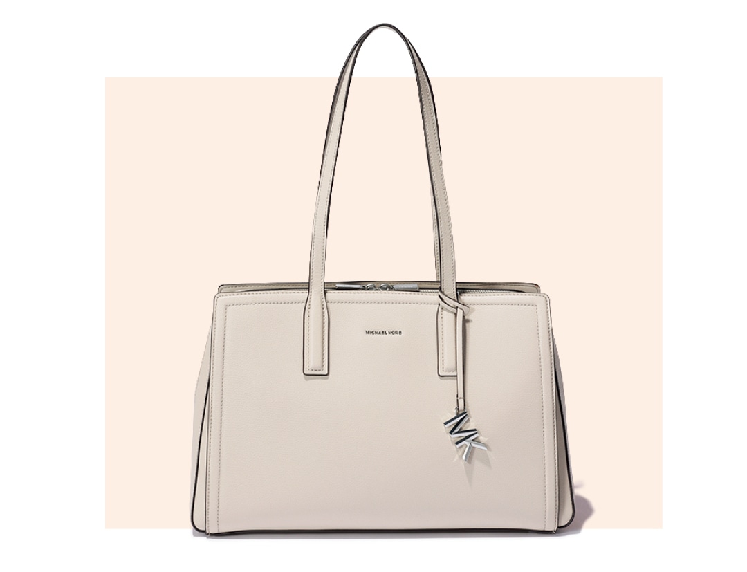 おすすめブランド通学バッグ マイケル マイケル・コースのLAILA ぺブルレザー トート ミディアム