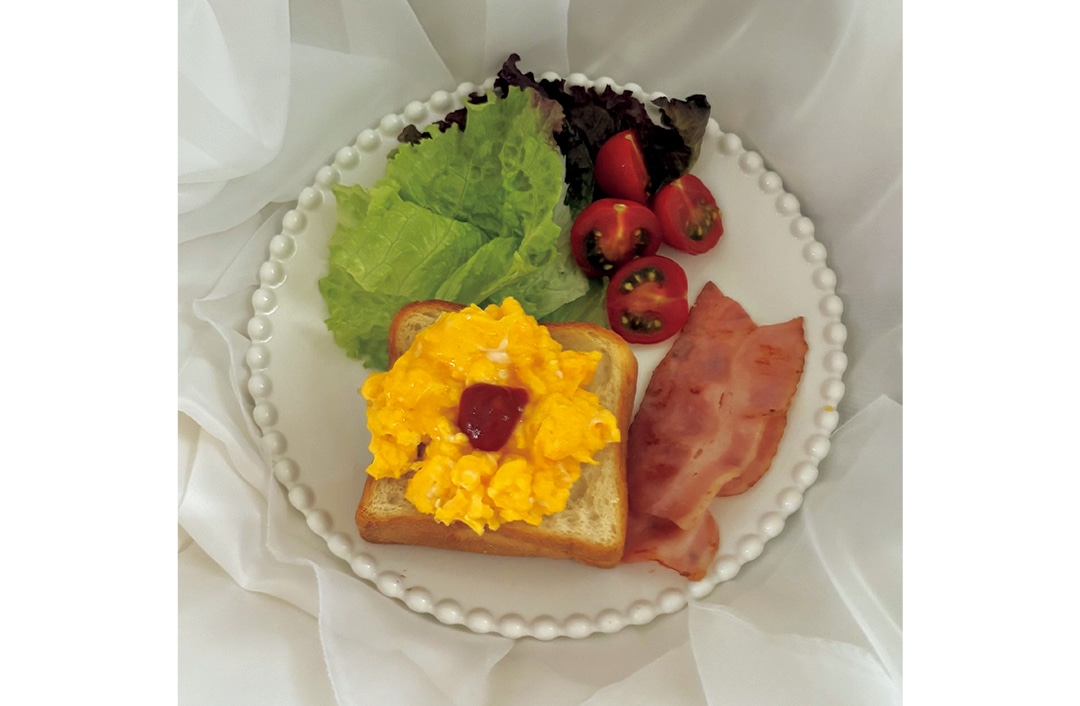 彩り豊かなモーニングで優雅な朝時間を（Ayaさん・大学4年）