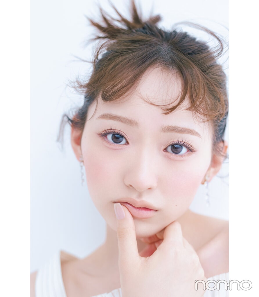 村上なずなのうぶな毛流れ眉