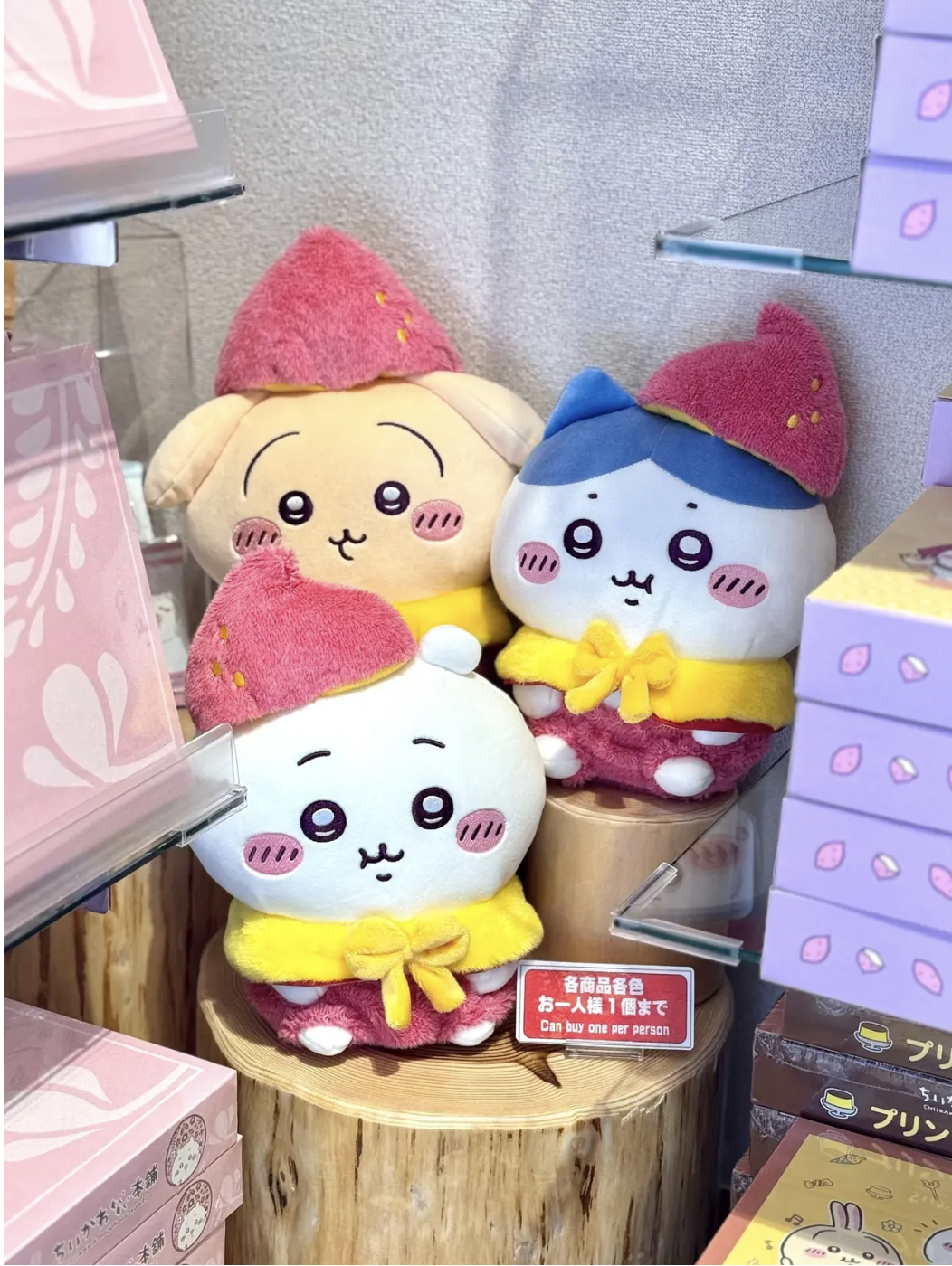 ちいかわもぐもぐ川越限定ぬいぐるみ