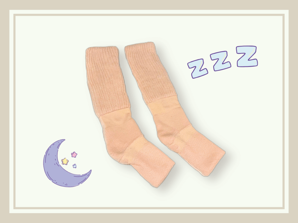 靴下サプリ まるでこたつ おやすみスイッチの画像