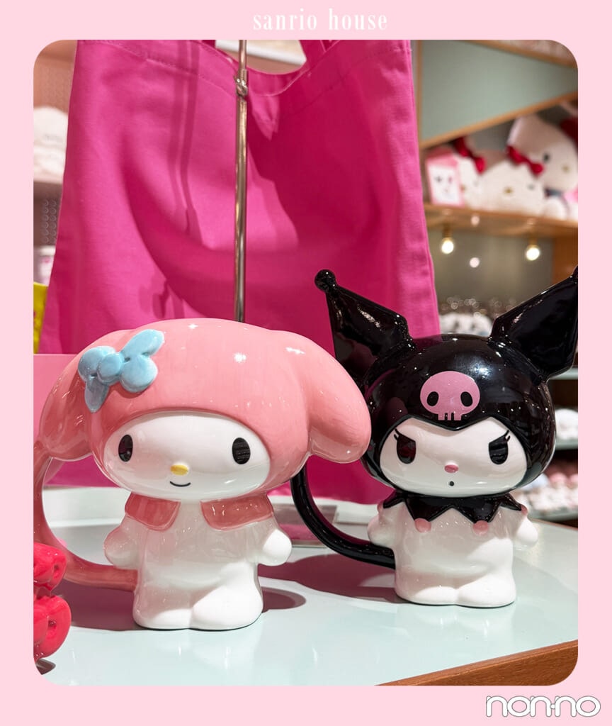 サンリオキャラクターズ ダイカットマグカップ、マイメロディとクロミ