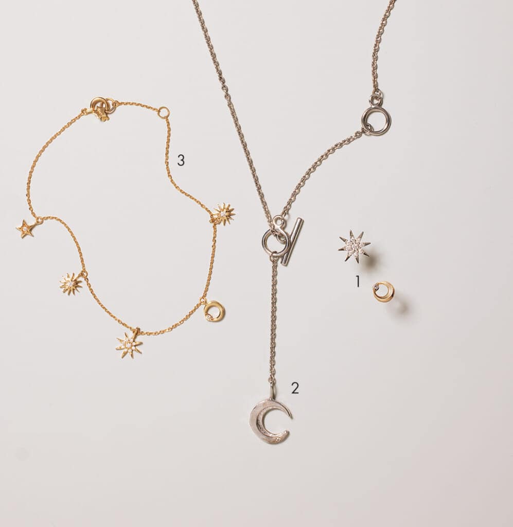 20代女性のプレゼントにもおすすめのジュエリー 天体モチーフのネックレス