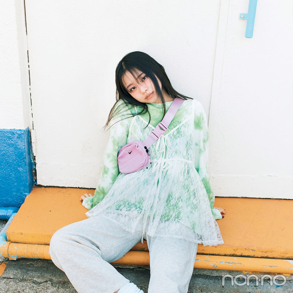 【non-no web】林芽亜里が着こなす大学生の毎日コーデ_アイキャッチ画像