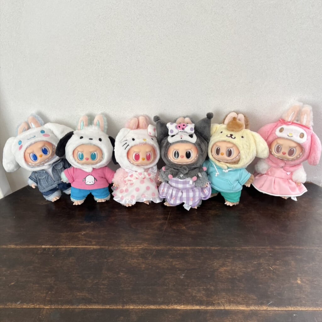 THE MONSTERS × Sanrio Characters ぬいぐるみペンダント 全種類レビュー