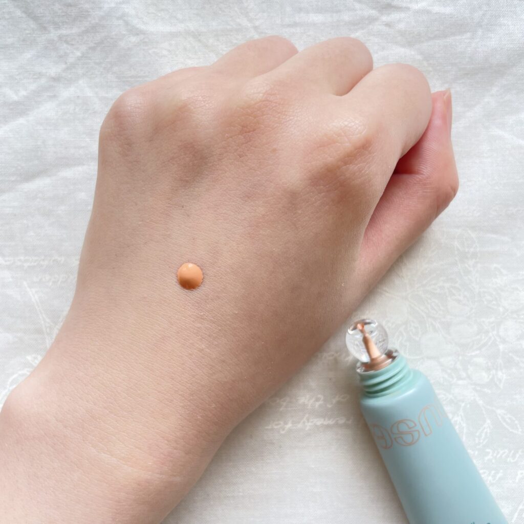 nuse（ヌーズ）　ムースケアチーク　使用画像①