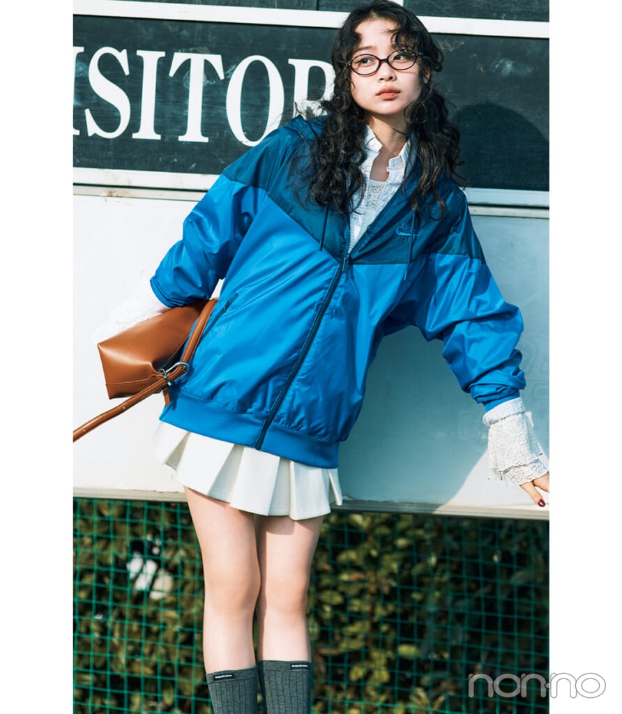 林芽亜里のアクティブ気分で着るレースモデルカット2-3