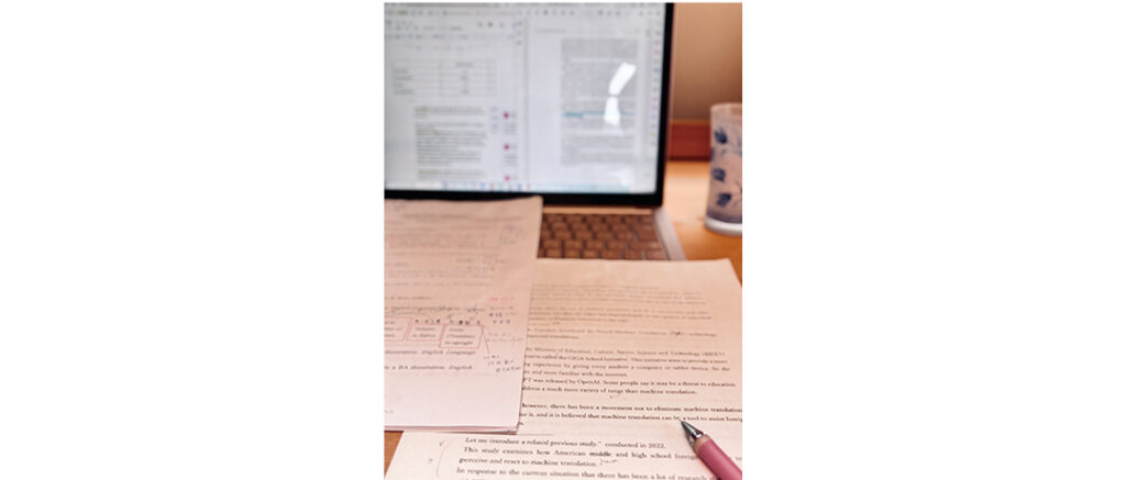 英語で執筆中の卒論のクオリティを上げたい（大学4年）