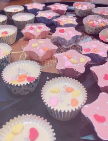 再ブームに乗っかり作った平成女児チョコ。