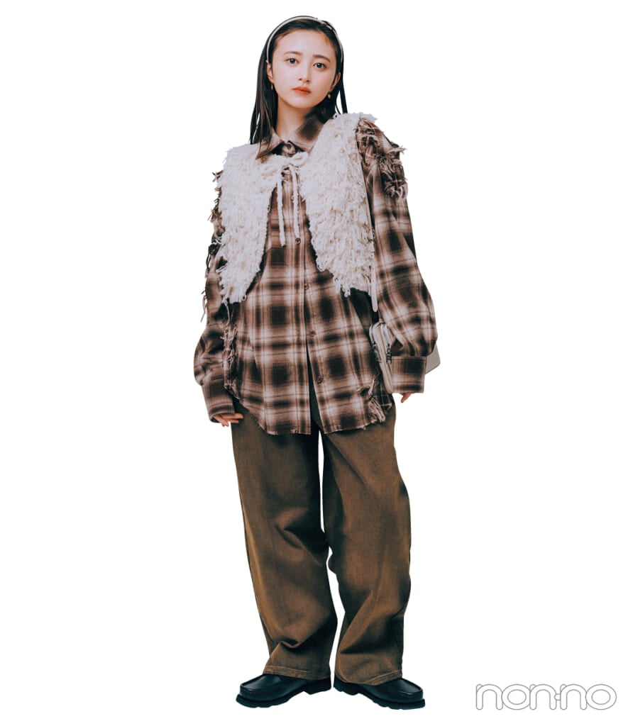 井上和のNEO森ガールコーデ2