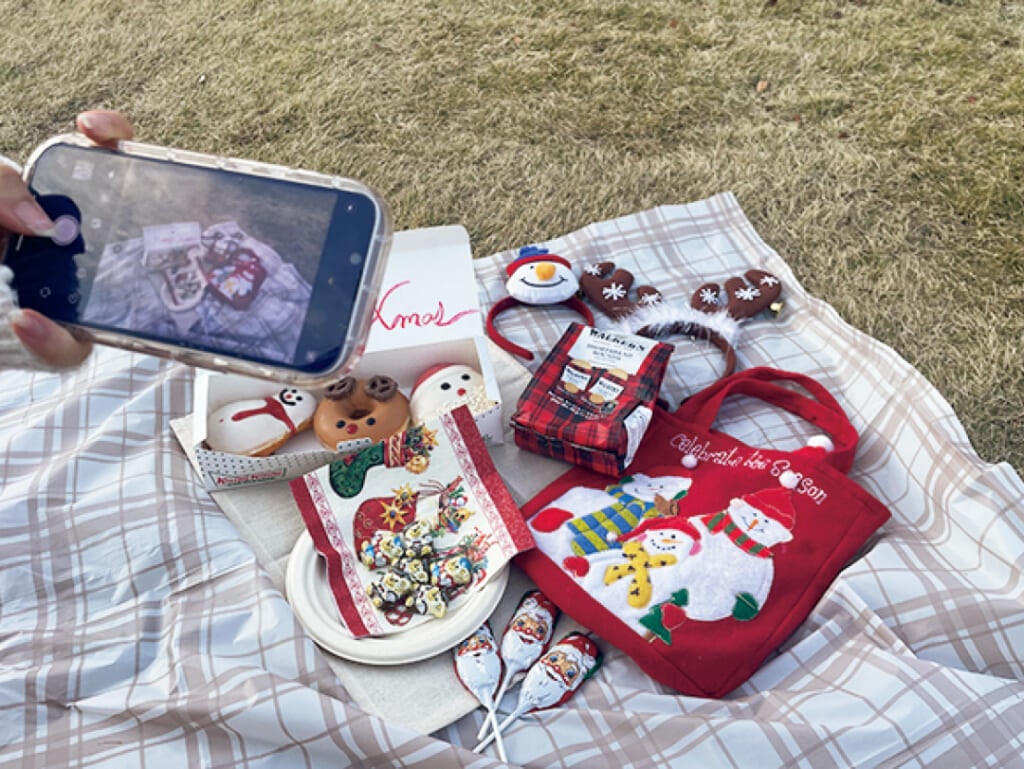 タイムラインに差がつくあえての冬ピク（心結さん・大学1年）
