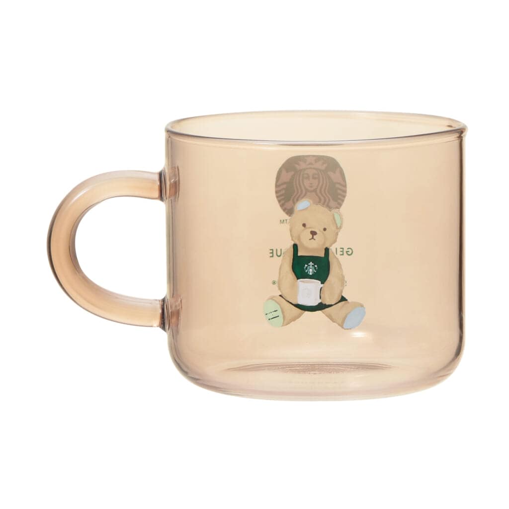 『gelato pique グラスマグ モカベージュ 355ml』