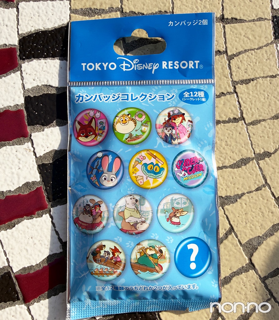 カンバッジ 2個 ズートピア/¥600