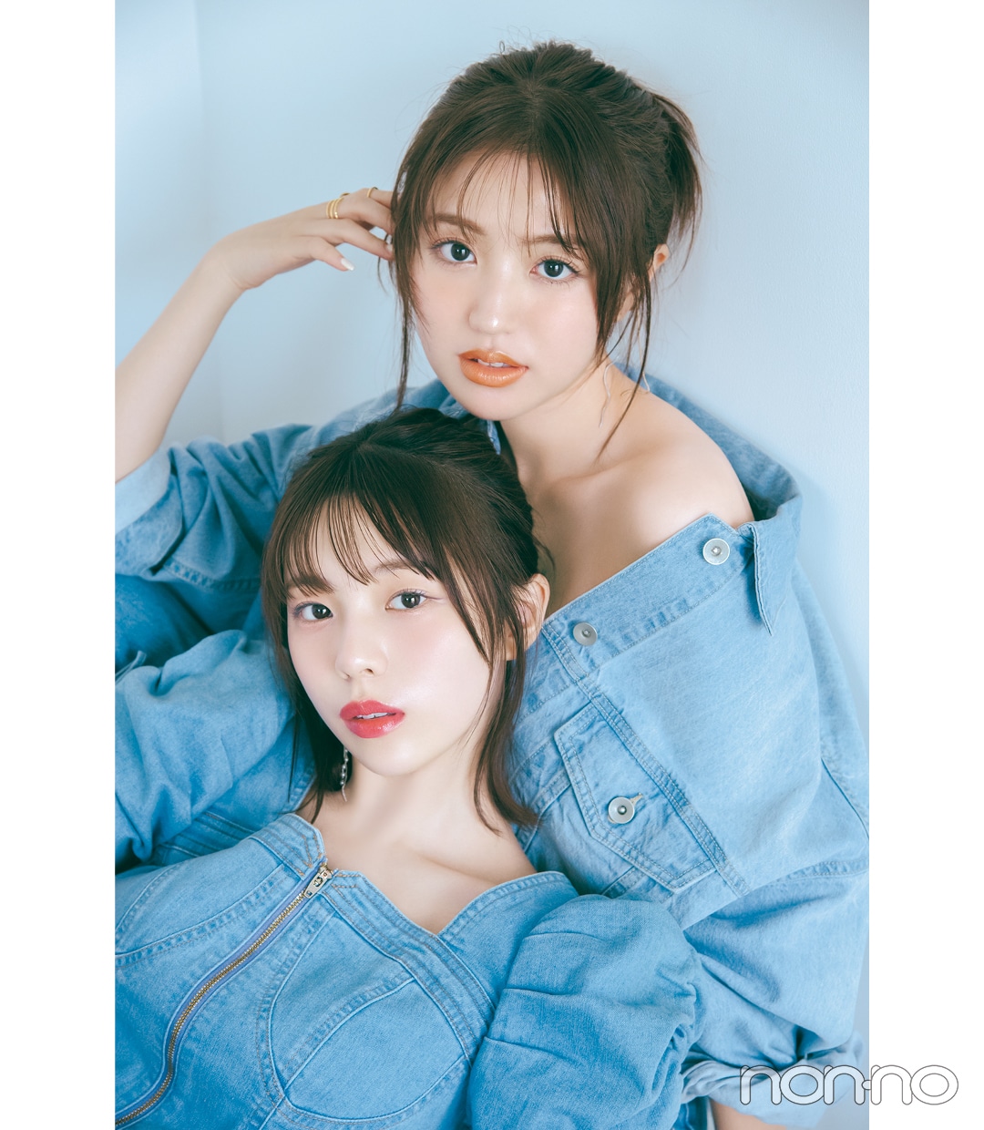 香音と菊地姫奈のパーソナルカラー別肌映えLIP