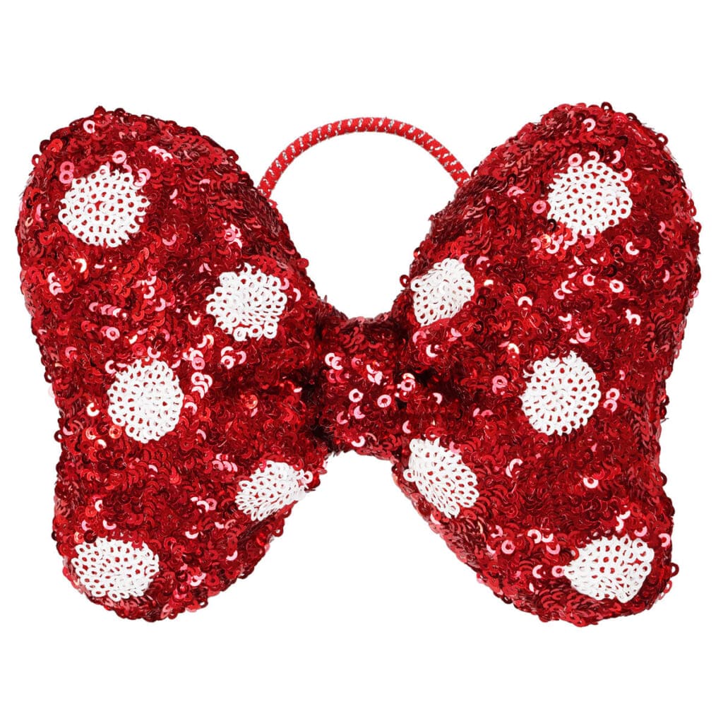 ミニ―ヘアゴムレッド