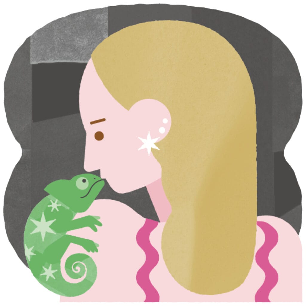 金のカメレオン座