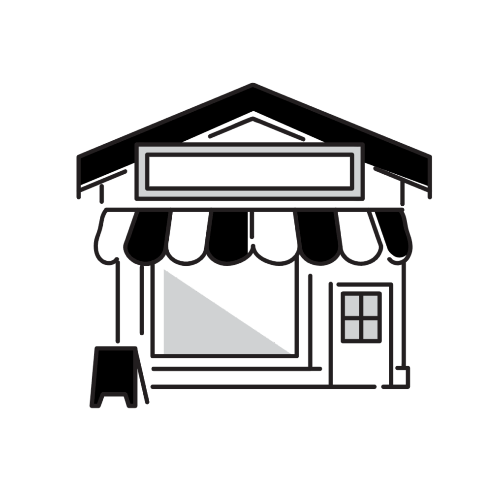 お店　イラスト