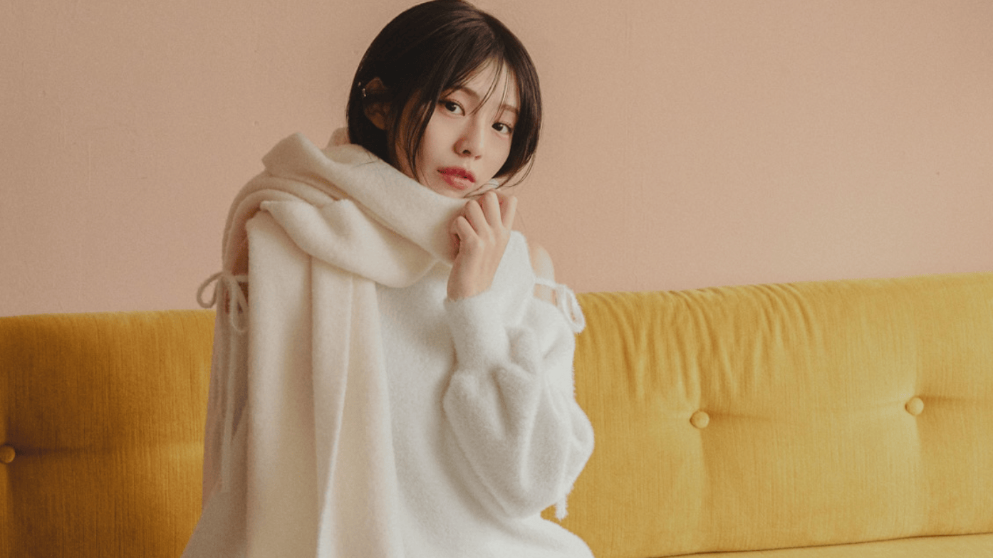 白ニットワンピース×菊地姫奈】冬でも毎日ミニがはきたい!vol.4 白ニットワンピース×菊地姫奈】冬でも毎日ミニがはきたい!vol.4