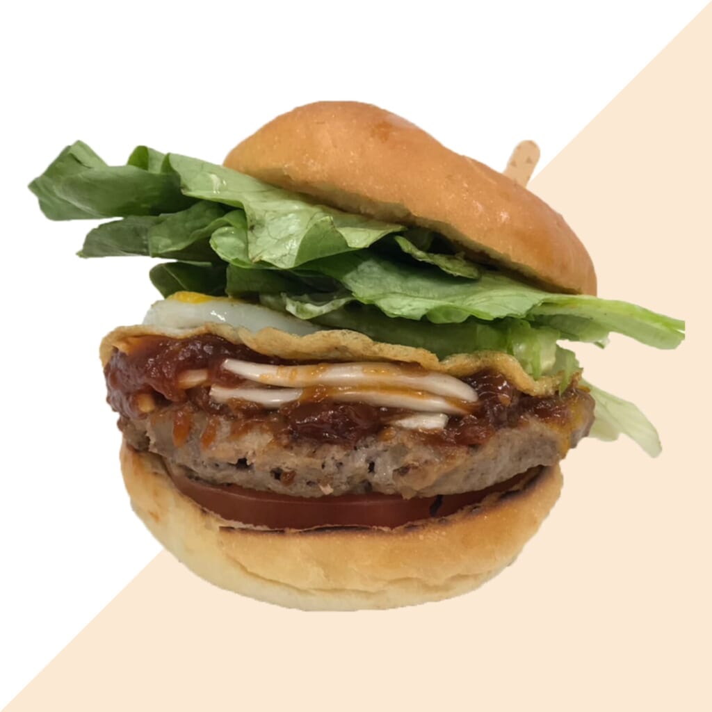 肥前鹿島干潟ラムサールブランド　HOUBOKU BURGER