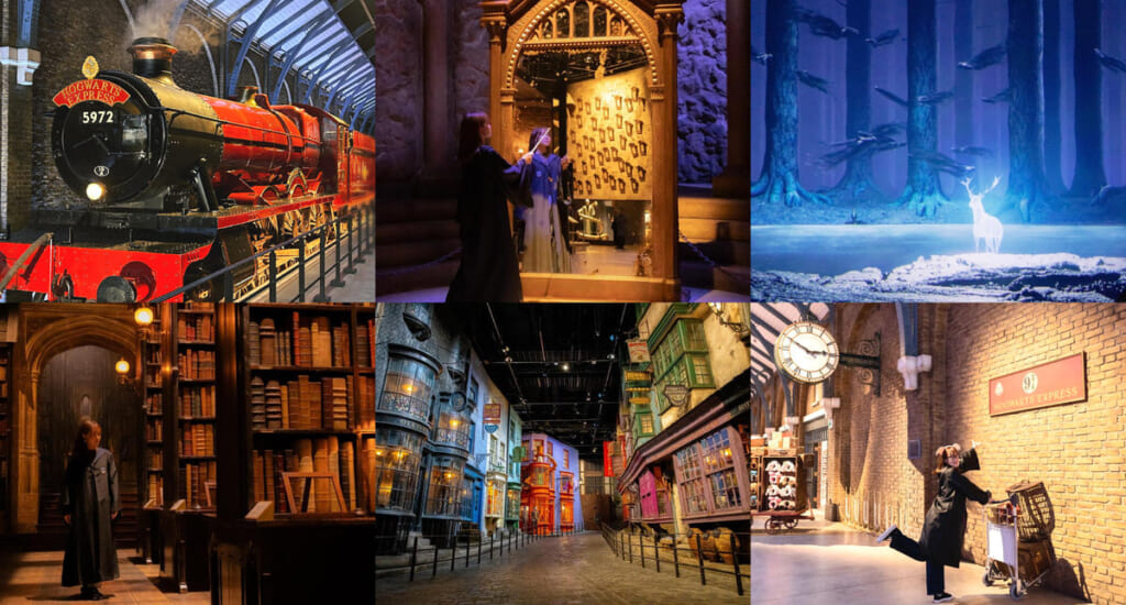 『ワーナー ブラザース スタジオツアー東京 –メイキング・オブ・ハリー・ポッター』中の様子