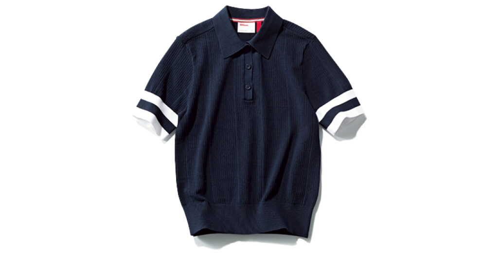 暑くても快適な高機能服-ニットポロ