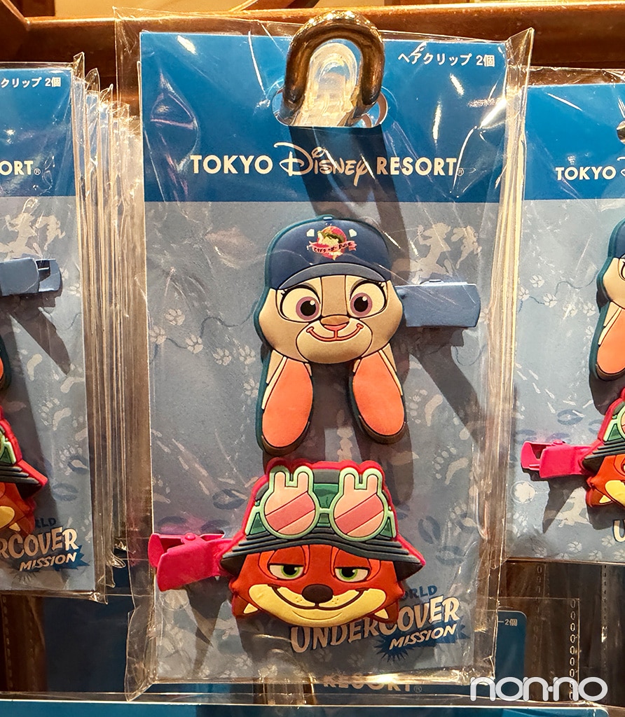 ヘアクリップ2個 ズートピア/¥1400