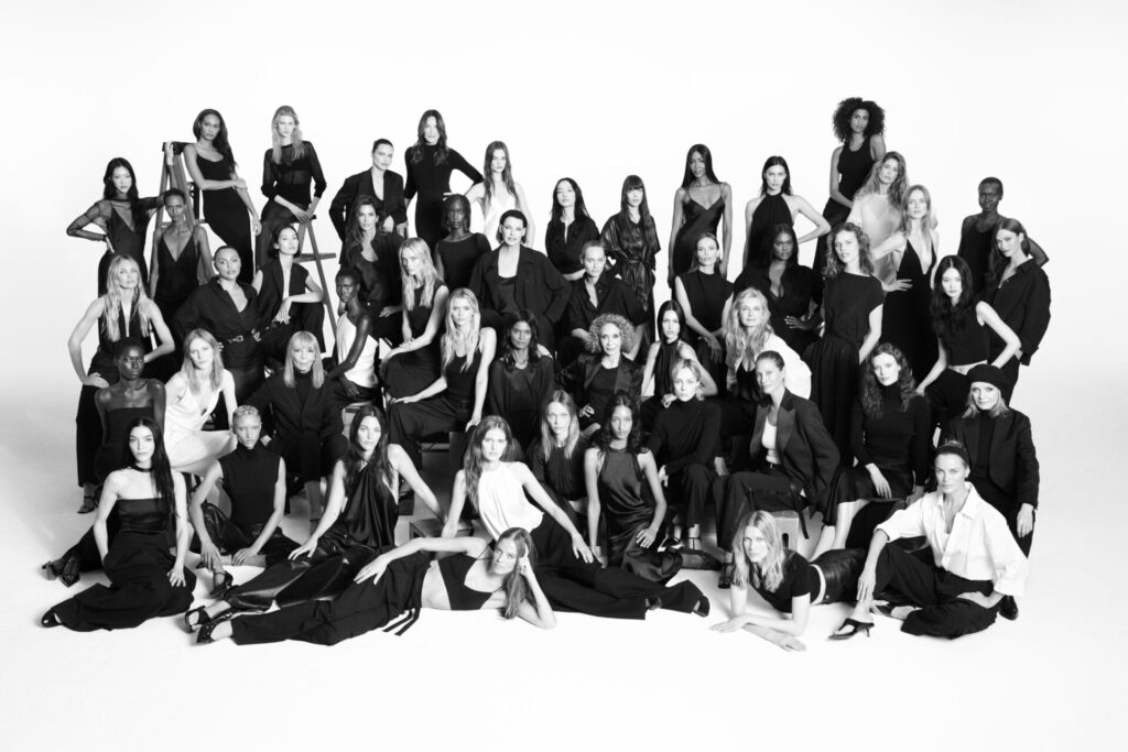 ZARA50周年キャンペーンに登場する50名のトップモデル