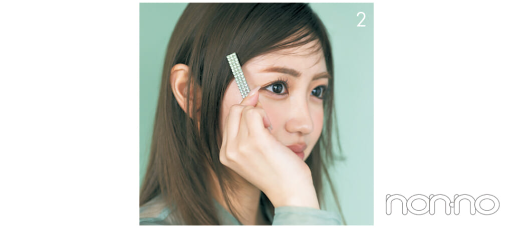 香音の衿の形×ヘアアレ相性マッチングプロセスカット2-3