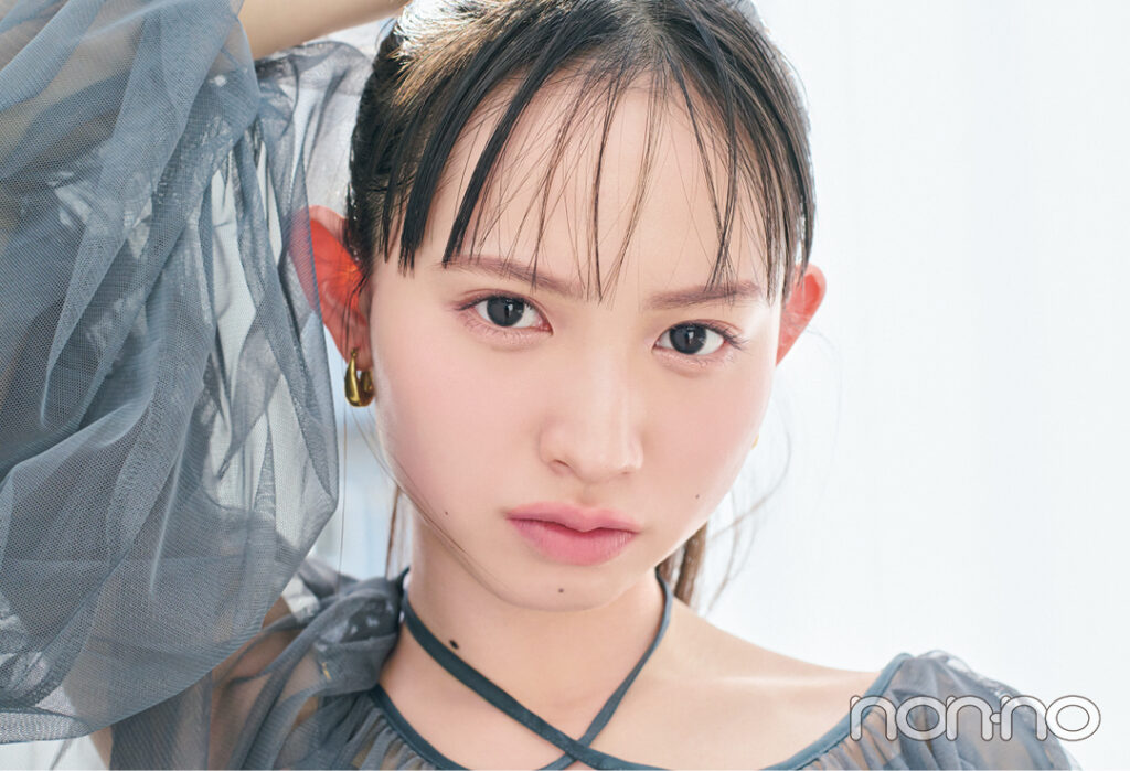 水瀬紗彩耶(non-no girls)の名品メイクツールモデルカット1