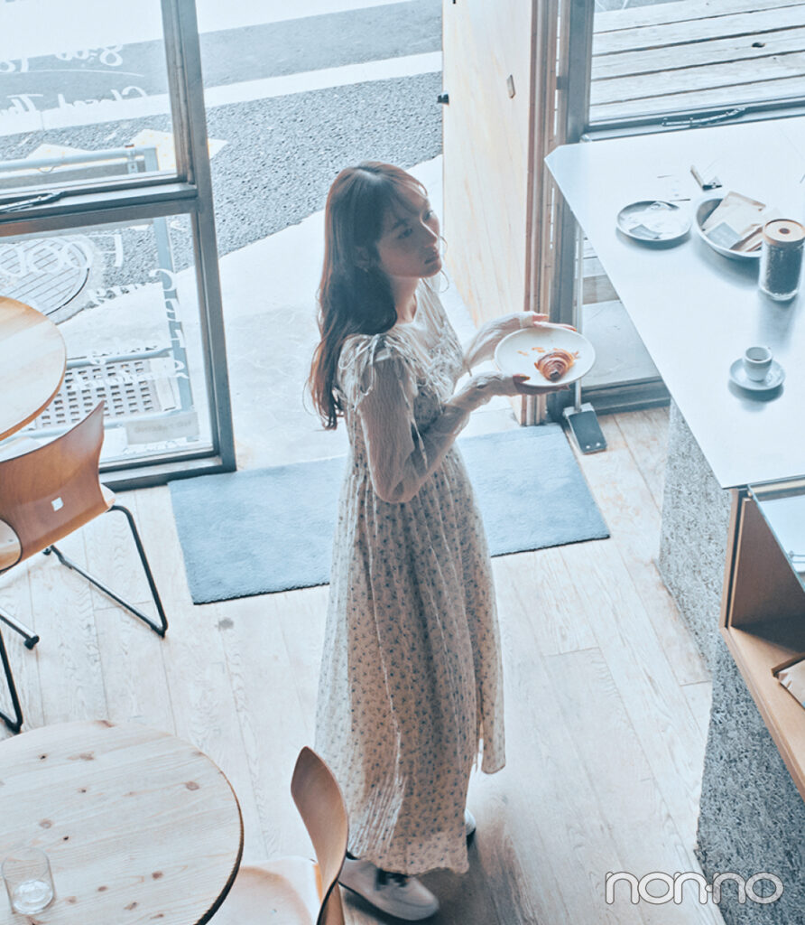 加藤栞の夏→秋着回し28℃ Early to Mid-Septemberモデルカット3-5