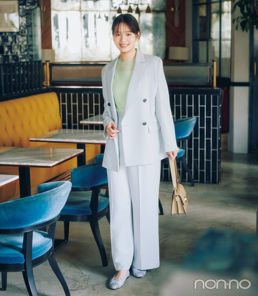 横田真悠の好きな色で大人っぽく進化♡春休み着回し15daysモデルカット3-3