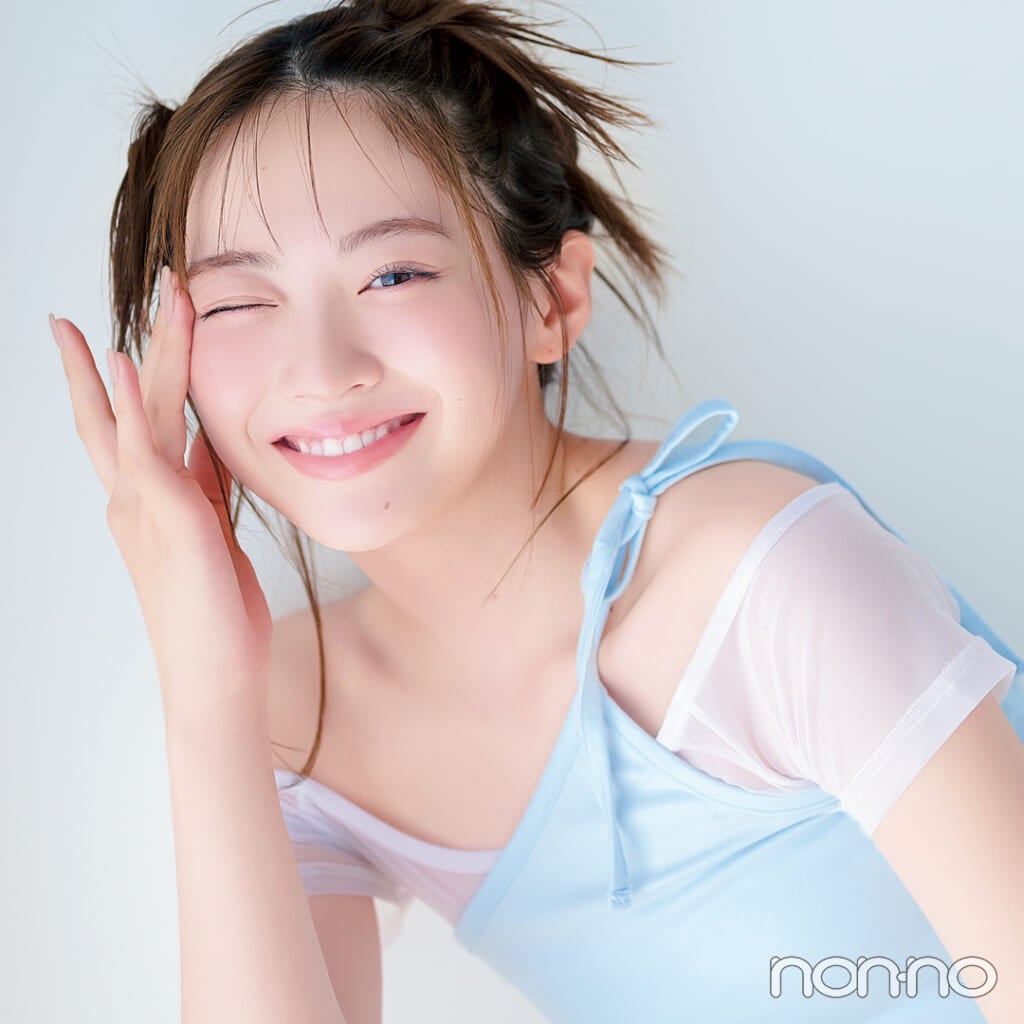 村上なずなのみるきー肌、みるきー髪モデルカット2-7