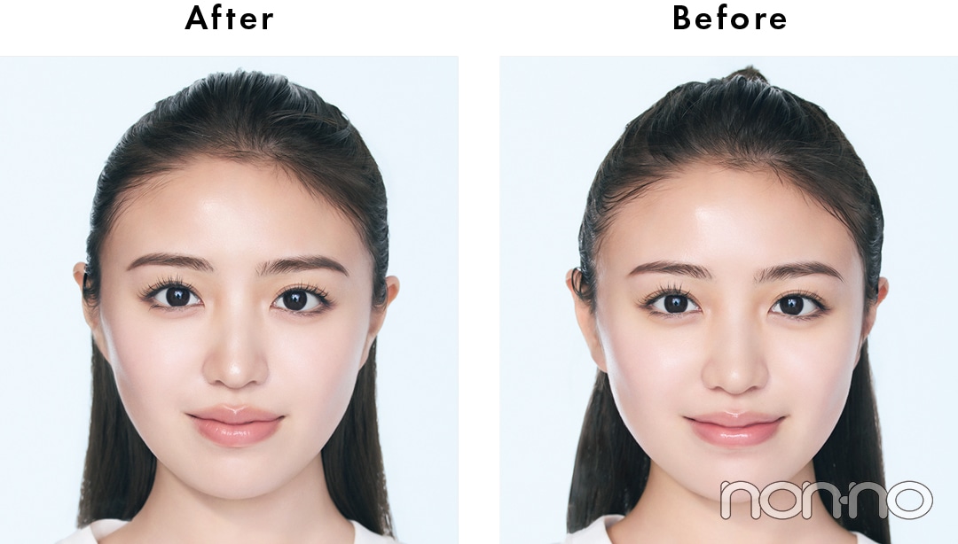 香音フェイスマッサージの基本モデルカット1-2