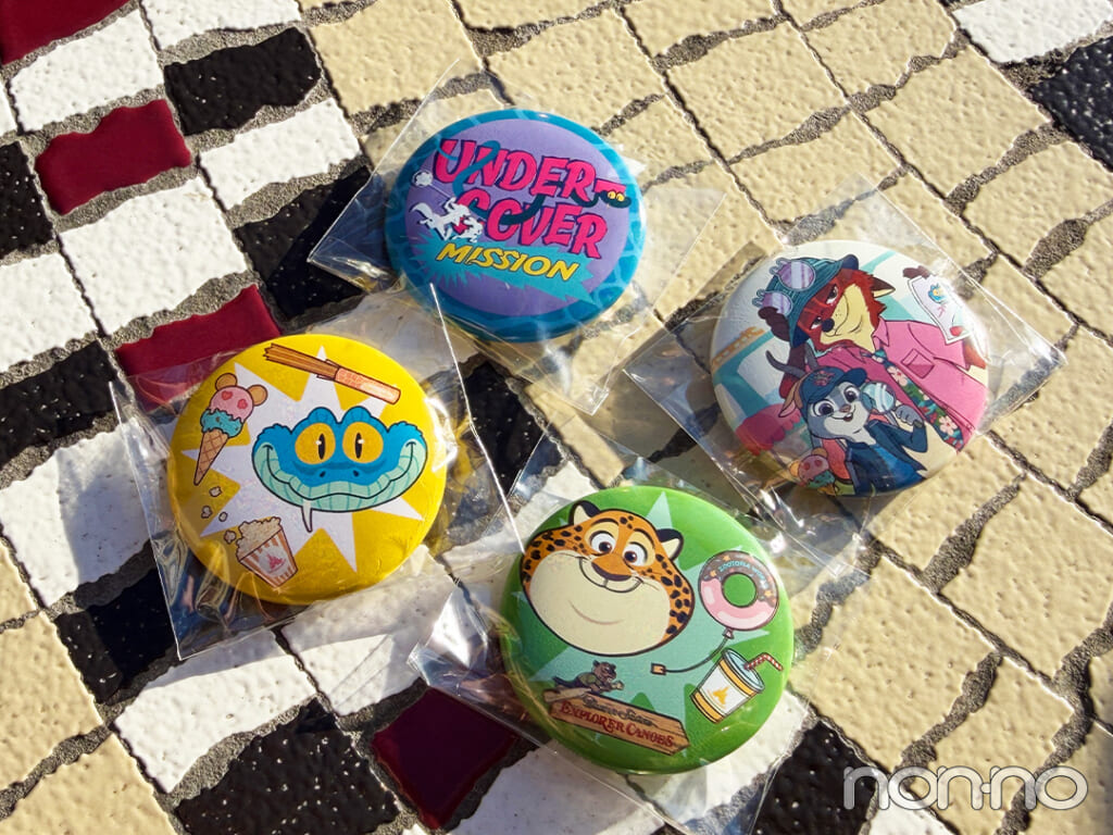 ズートピアの缶バッジ